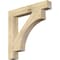 Ekena Millwork Westlake Block Rough Sawn Bracket, Douglas Fir, 4"W x 28"D x 28"H BKT04X28X28WTL05RDF - alternate 1